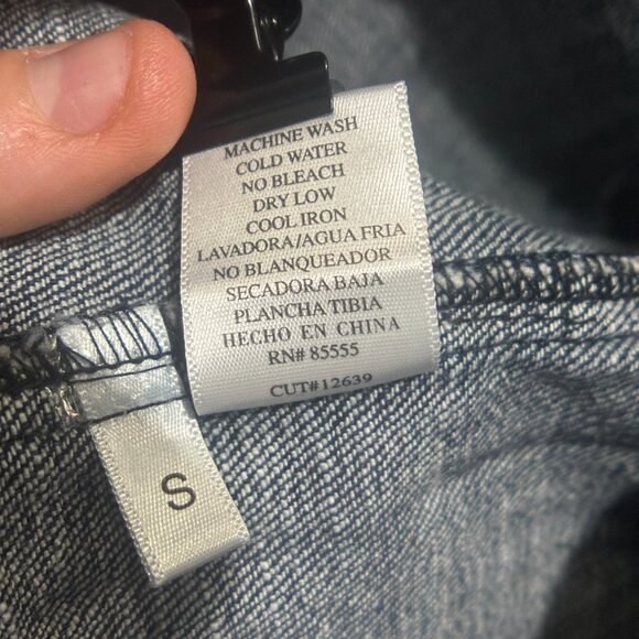 EUC Pistola Jean Jacket Women's Size Small - Picture 13 of 15